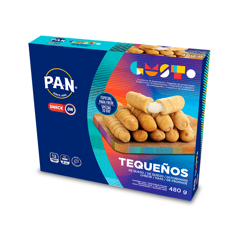 TEQUEÑOS AU FROMAGE P.A.N. SNACK ON – 12 UNI